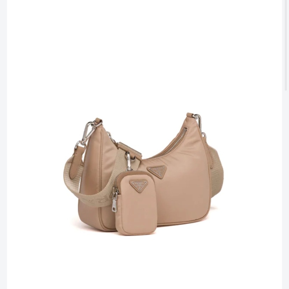 Prada crossbody bag beige